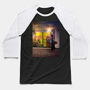 Midtown Graffiti Street Art Manhattan New York City Baseball T-Shirt